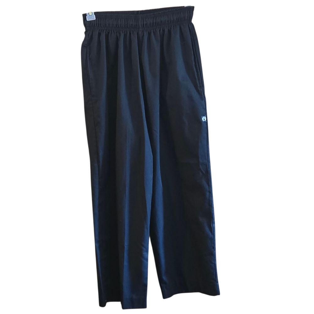 Women's Black Wide-Leg Active Pants